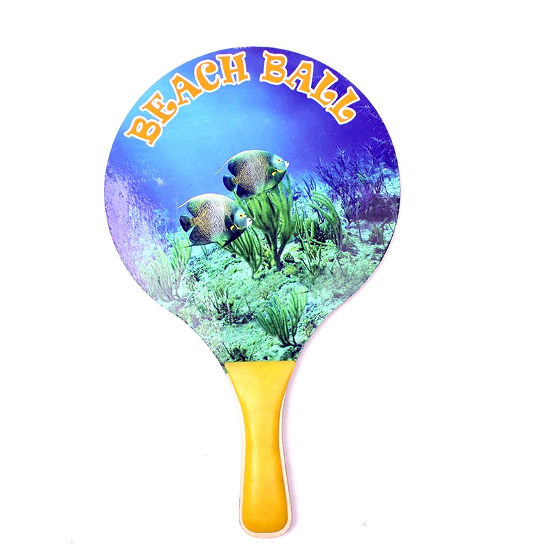 OEM&ODM price custom  beach tennis racket Colorful wooden racket beach tennis racquets