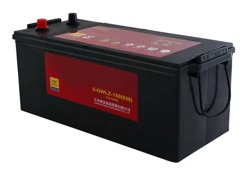 Heavy Duty Lead Acid Automotive Truck Battery 12V 150AH N150MF With High CCA Good Quality And Best Price