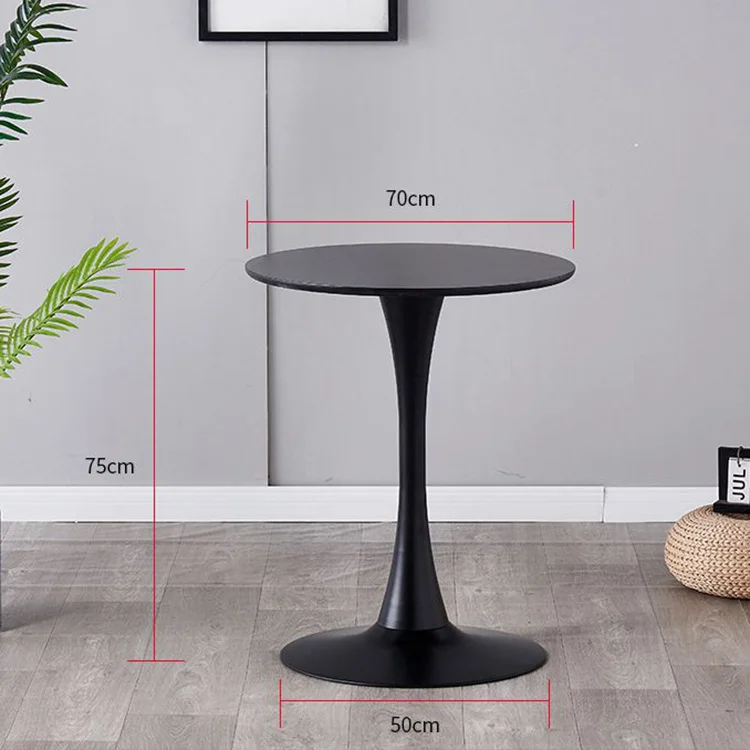 Black Metal Room Furniture Small Nordic Live Edge Round Modern Wooden Dining Room Coffee Table