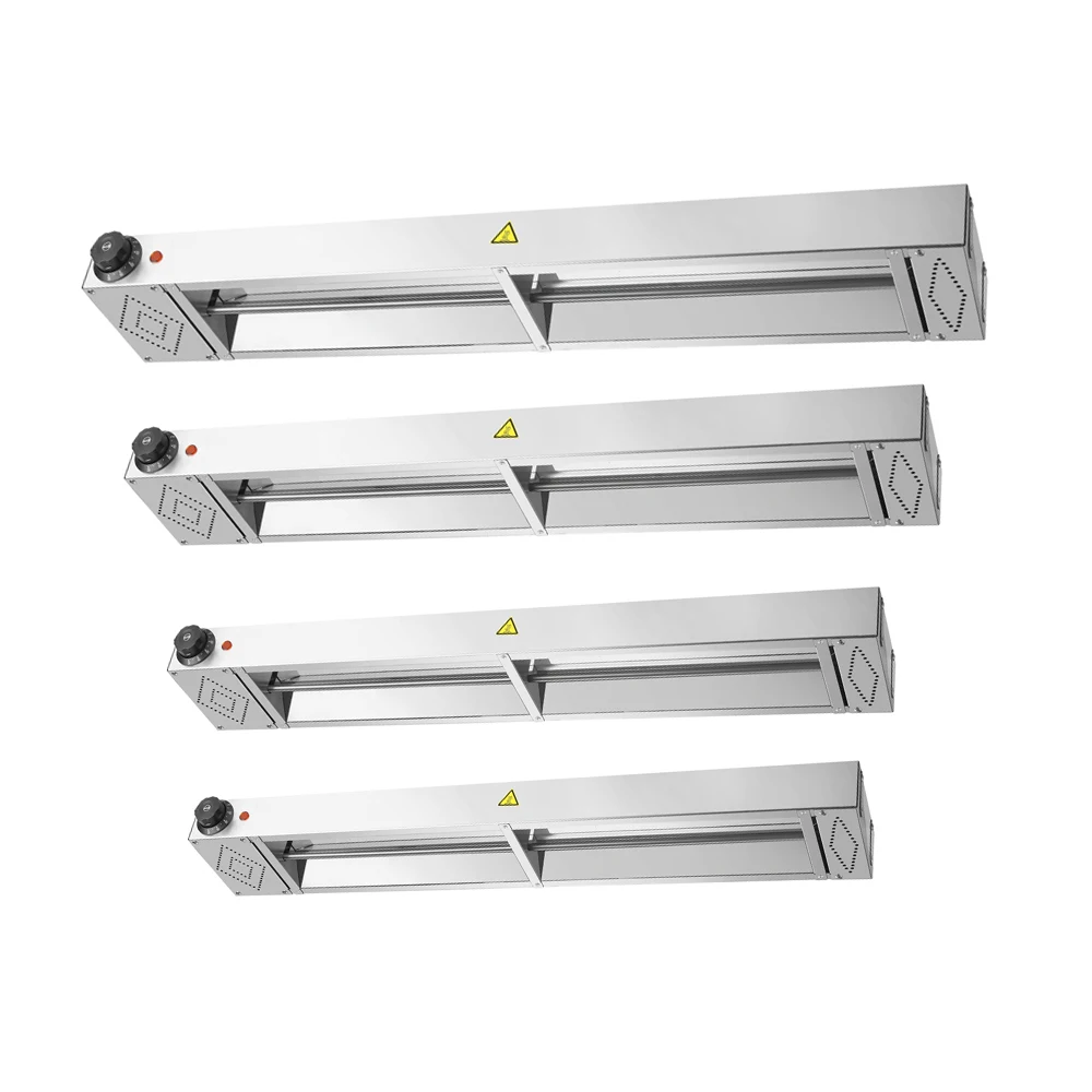 Wall-hanging type Flexible Food Warmer Light Kitchen Heat Lamps Electric Colorful Hanging Buffet Food Heater Lamp For Catering