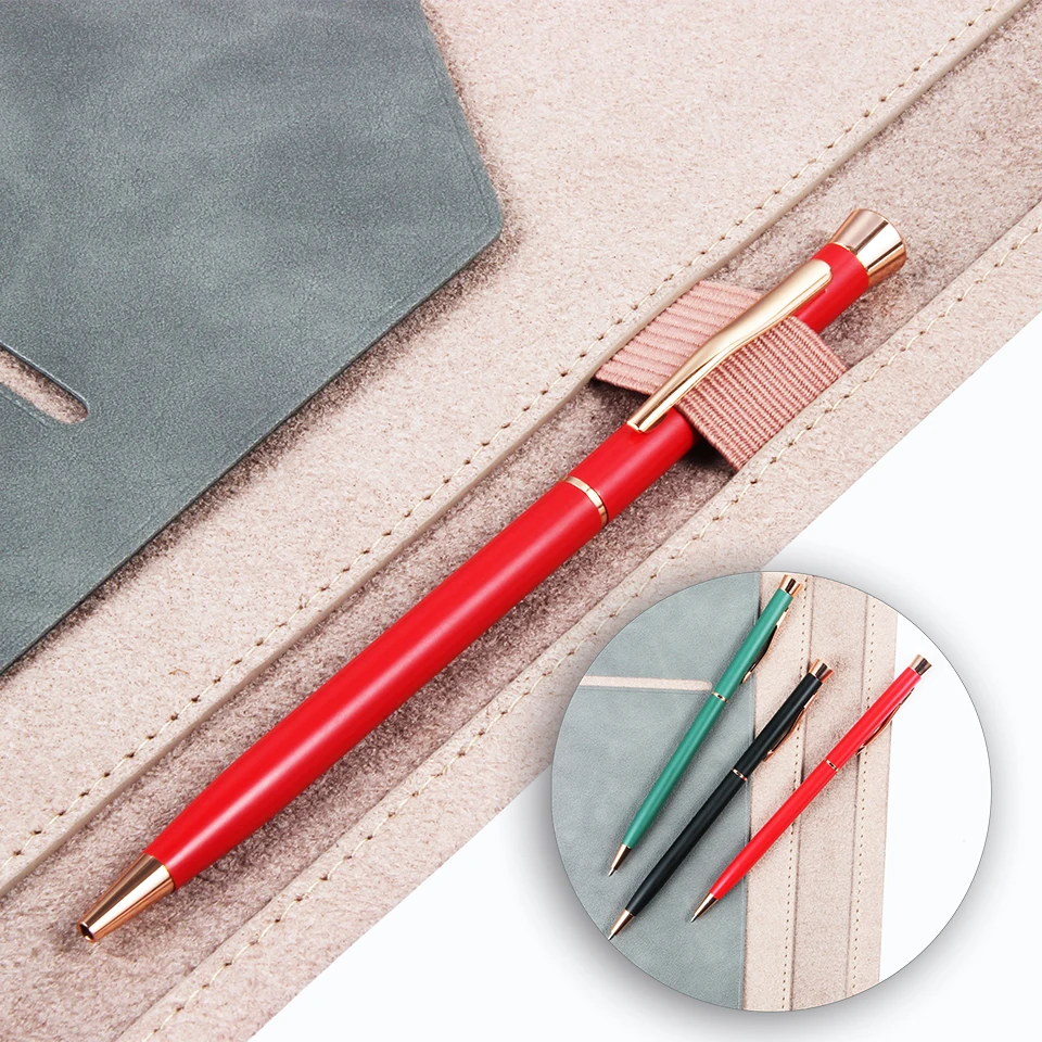 2022 Hot Sale Good Price High Quality Fashion Metal Ballpoint Pen Matte Texture Custom Logo Accept Business Gift
