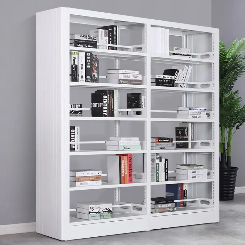 Industrial bookcase bookshelf iron bookstore furniture school library bookRack