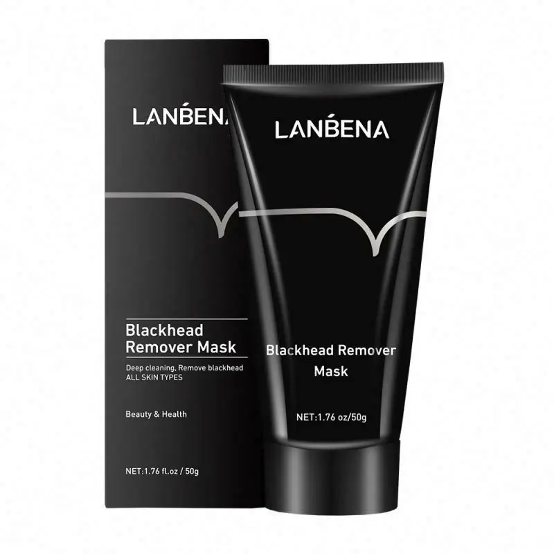 Strips Peel Off Facial Mask LANBENA Natural Bamboo Charcoal Blackhead Remover Nose Black Head Pore Strips Peel Off Facial Mask