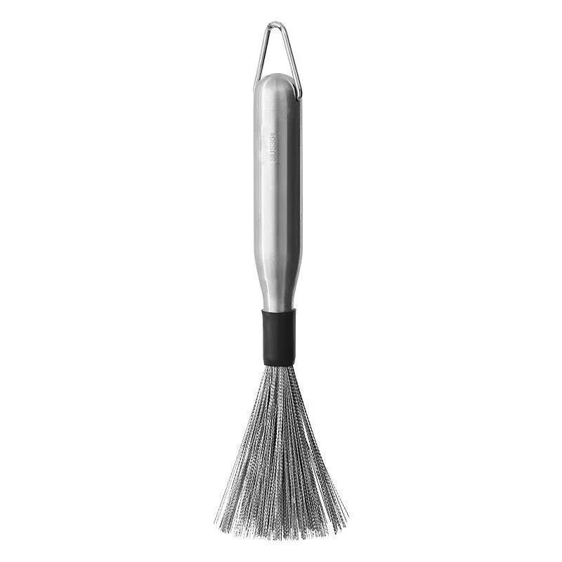 New Products Kitchen Accessories Scourer Wire Steel Metal Cleaning Brush Pot Pan 304 Stainless Steel Cleaning Brush With Handle