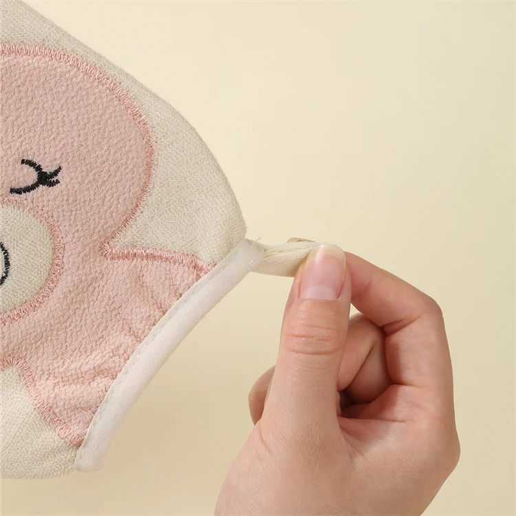 Best Seller Products 2024 Bath Sponge For Shower Dead Skin Remover Soft Gloves Animal Rabbit Shape Bath Sponge Mitts