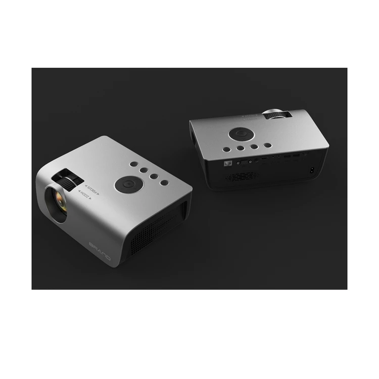 
Hot new products USB mini portable projector home media player HD smart projector 