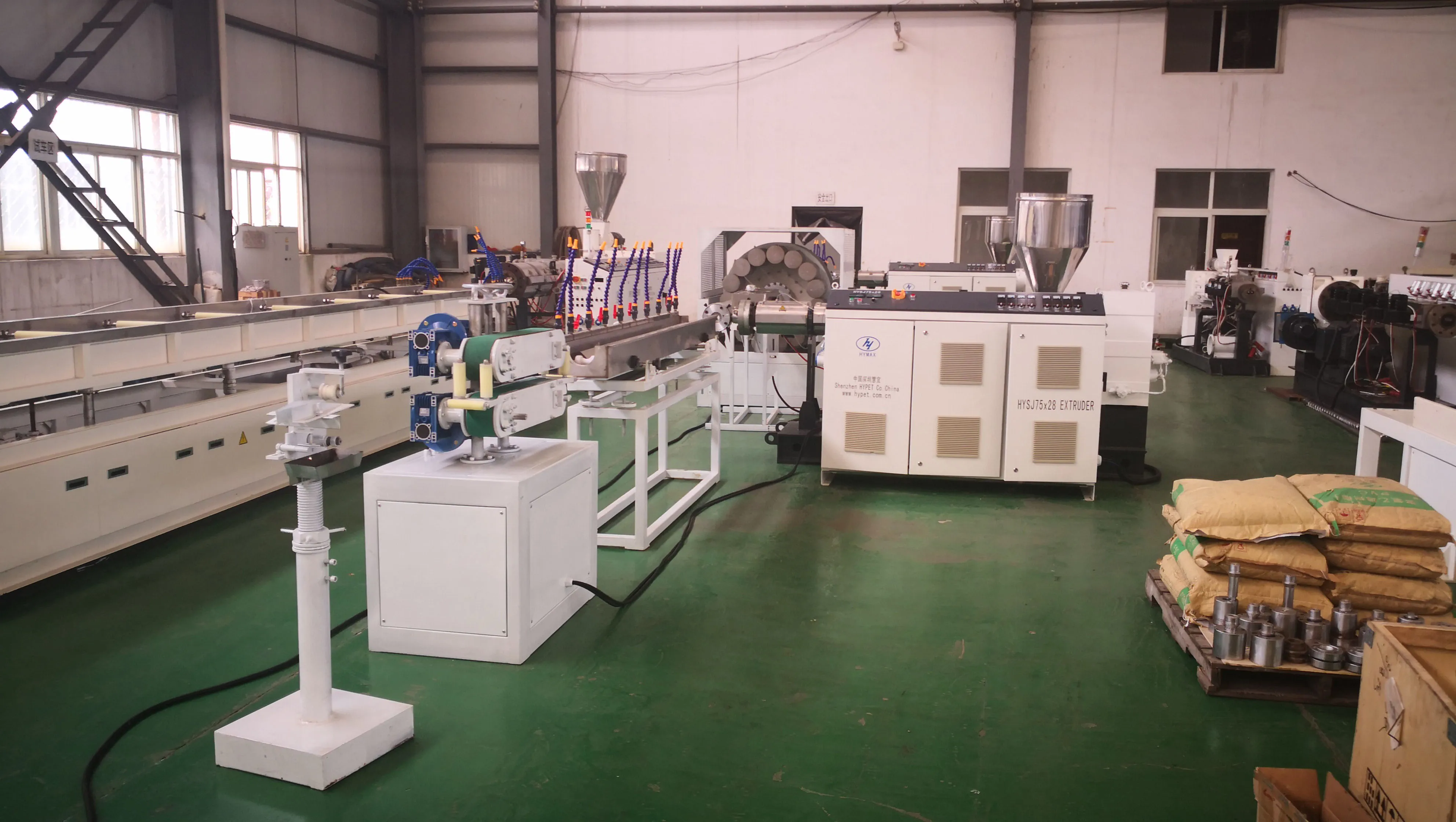 10-38mm 0.5-2inch fiber Braided Manufacturers PVC pipe machine Flexible Ventilation duct Conduit soft PVC Pipe  Production Line