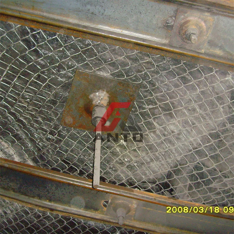 ANTO Black/Galvanized Mining Anchor Bolt Domed Plate