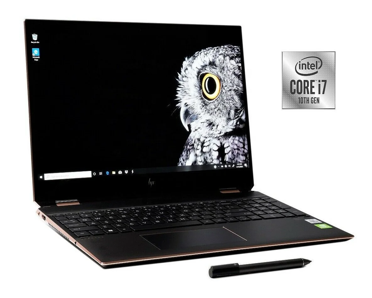 
Brand New and Original for H P Spectre x360 15-EB0053DX 2-in-1 Premium 4K AMOLED 10Th Gen i7-10750H 1TB 16G 