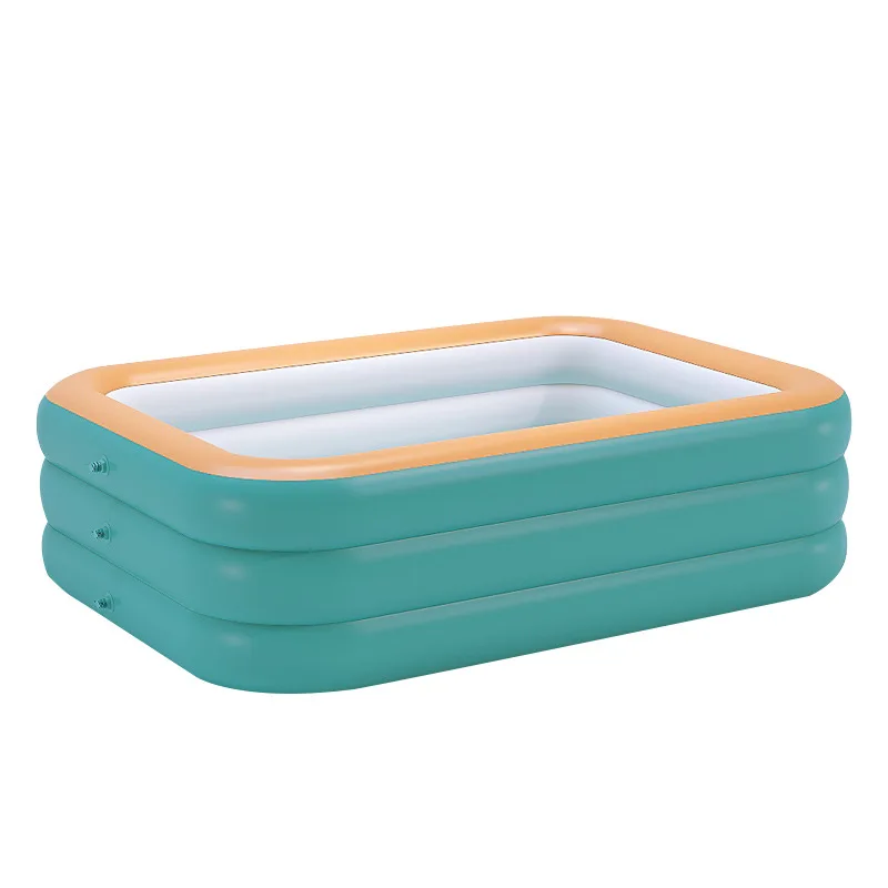 Customization Leak Proof Inflatable Pool Piscina PVC Swimming Pool Pumps Water Park for 4 People