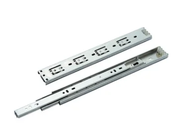 stainless steel heavy duty furniture ball bearing slideway drawer slide rail 4010