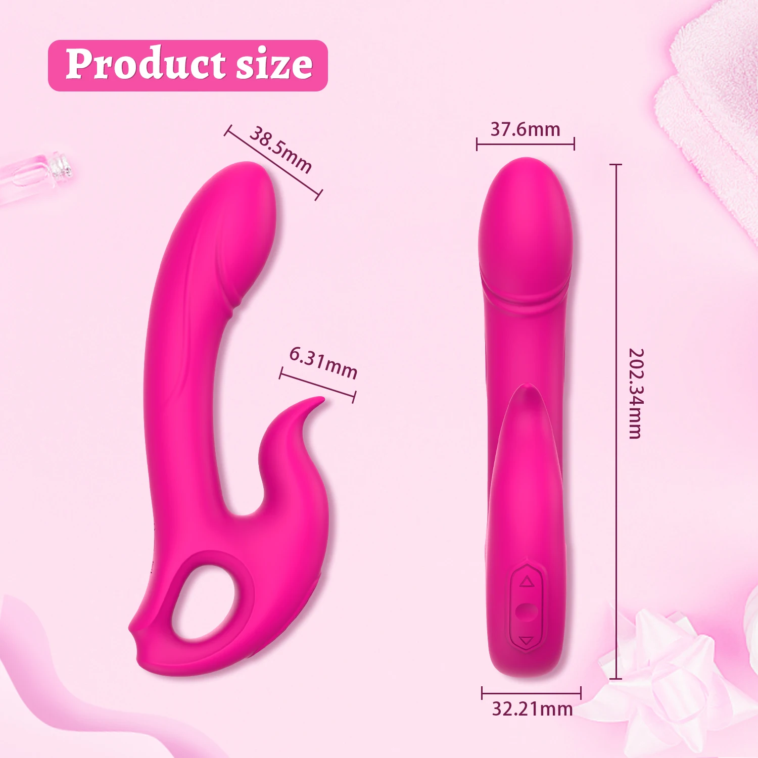 Ylove Soft Liquid Silicone Adult Sex Toy Vagina Clitoris Stimulation with Vibration Function for Couples Made from Silicone ABS