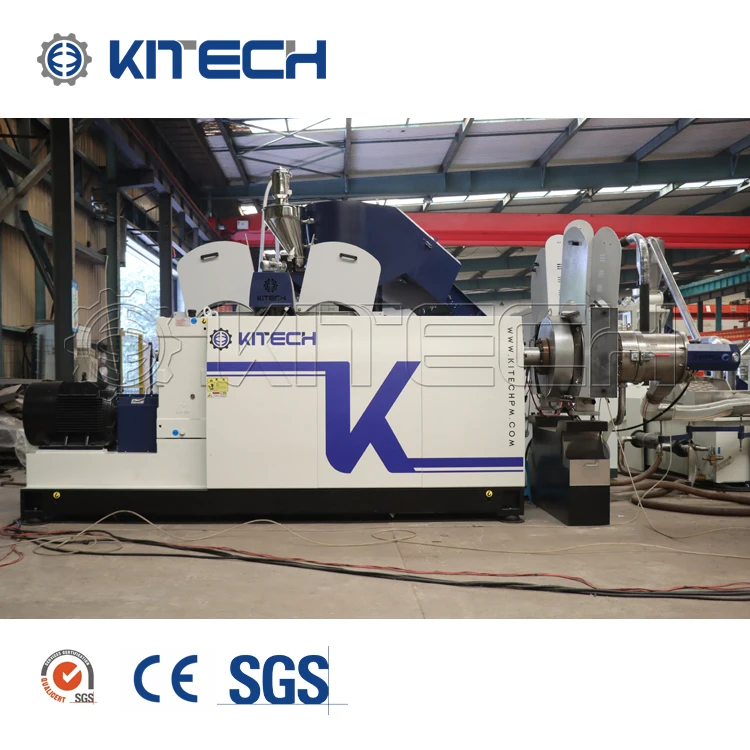 New Technology PP Woven Scrap Soft Plastic Recycling Pelletizer Plastic Granulation System