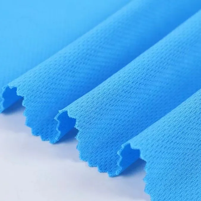 100 полиэстер трикотажная дышащая впитывающая ткань для спортивной одежды