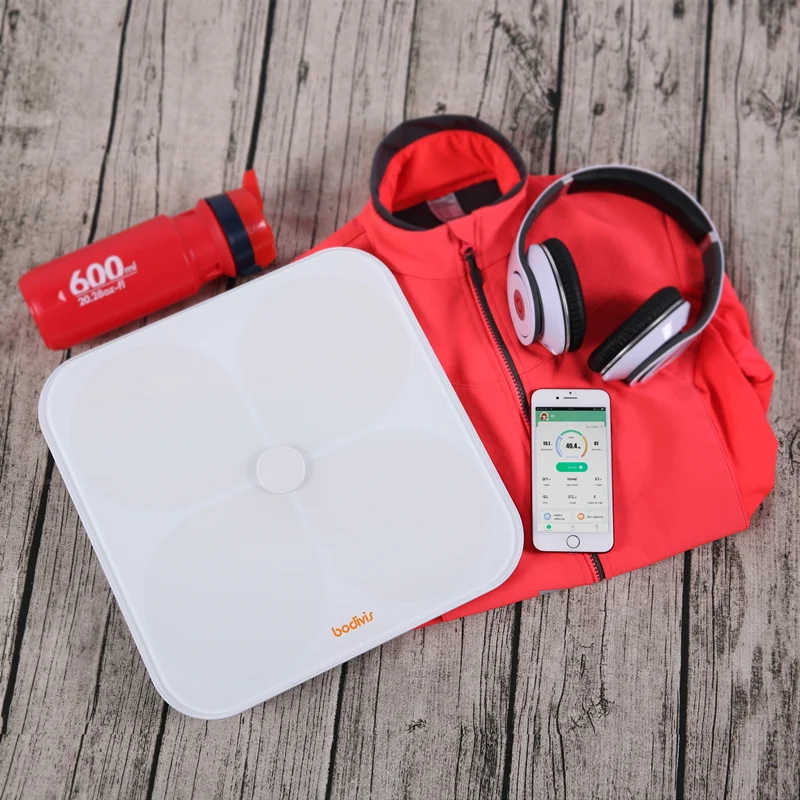 
Smart scale with APP control 150Kg Personal BMI Weight Digital Electronic Weighing Bluetooth Body Fat Scale 