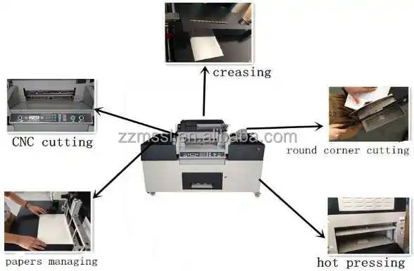10 In 1 Automatic Photo Album Making Machine Photo Book Machine Binding
