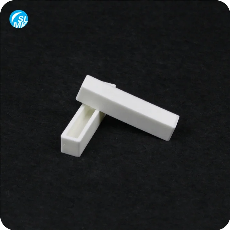 machinable industrial parts steatite ceramic boat China