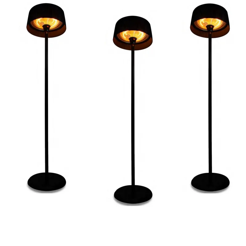 1500W Outdoor Freestanding Patio Heater Infrared Electric Heater with infrared halogen heating tube