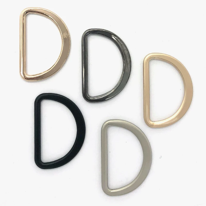 Supplier Wholesale zinc alloy luggage buckle accessories, clothing accessories D ring buckle