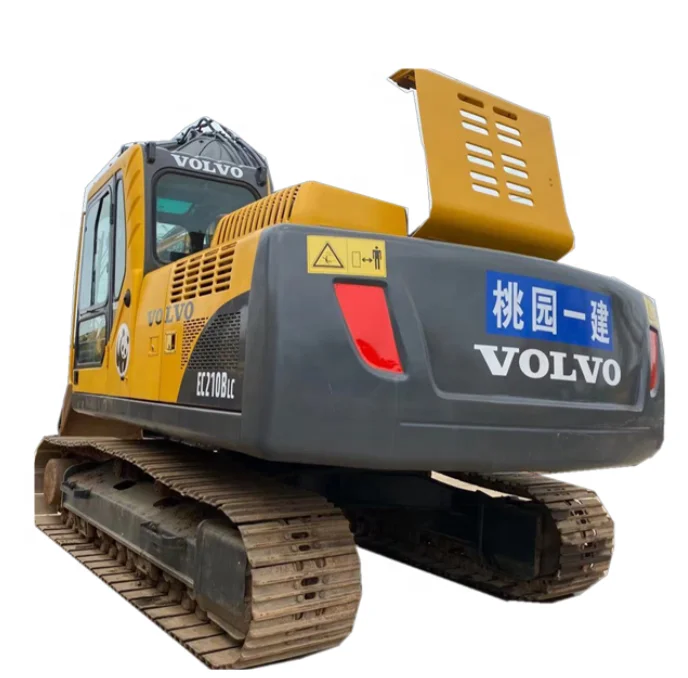 Exporting construction equipment Volvo used excavator EC210