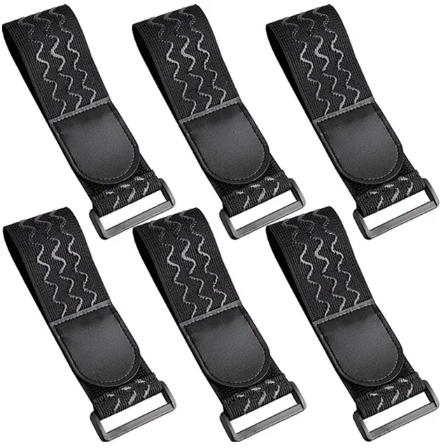 Wire Management Self-adhesive hook and loop Elastic Non-slip band straps