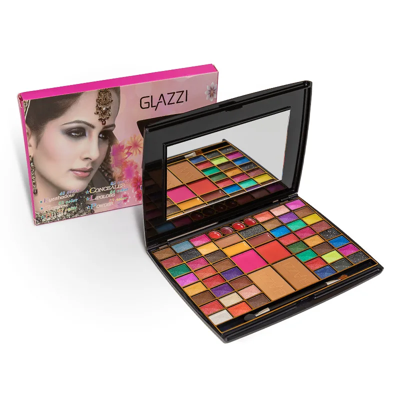 60 Colors Matte Pearl Eye Shadow High Gloss Blush Makeup Artist Multi-Purpose Eyeshadow Palette