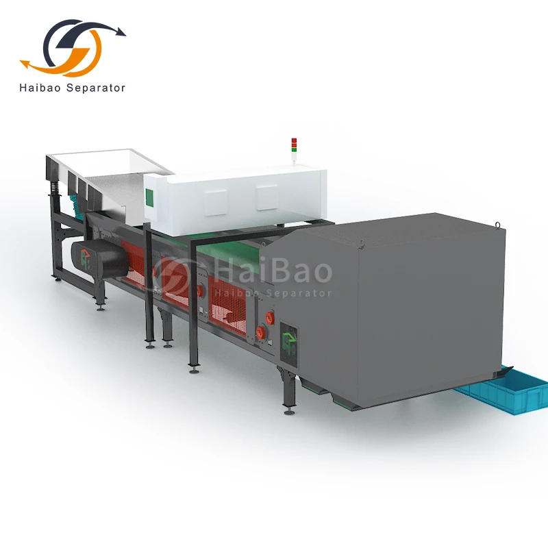 Metal Waste Recycling  Aluminum Recycling Machinery Waste Magnetic Separator Metal