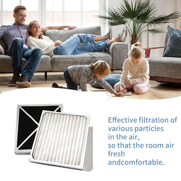 Efficient Air Purifier Filter Replacement Fit Compatible with  HUNTER 30393 30200 Spare Air Purifier Filter