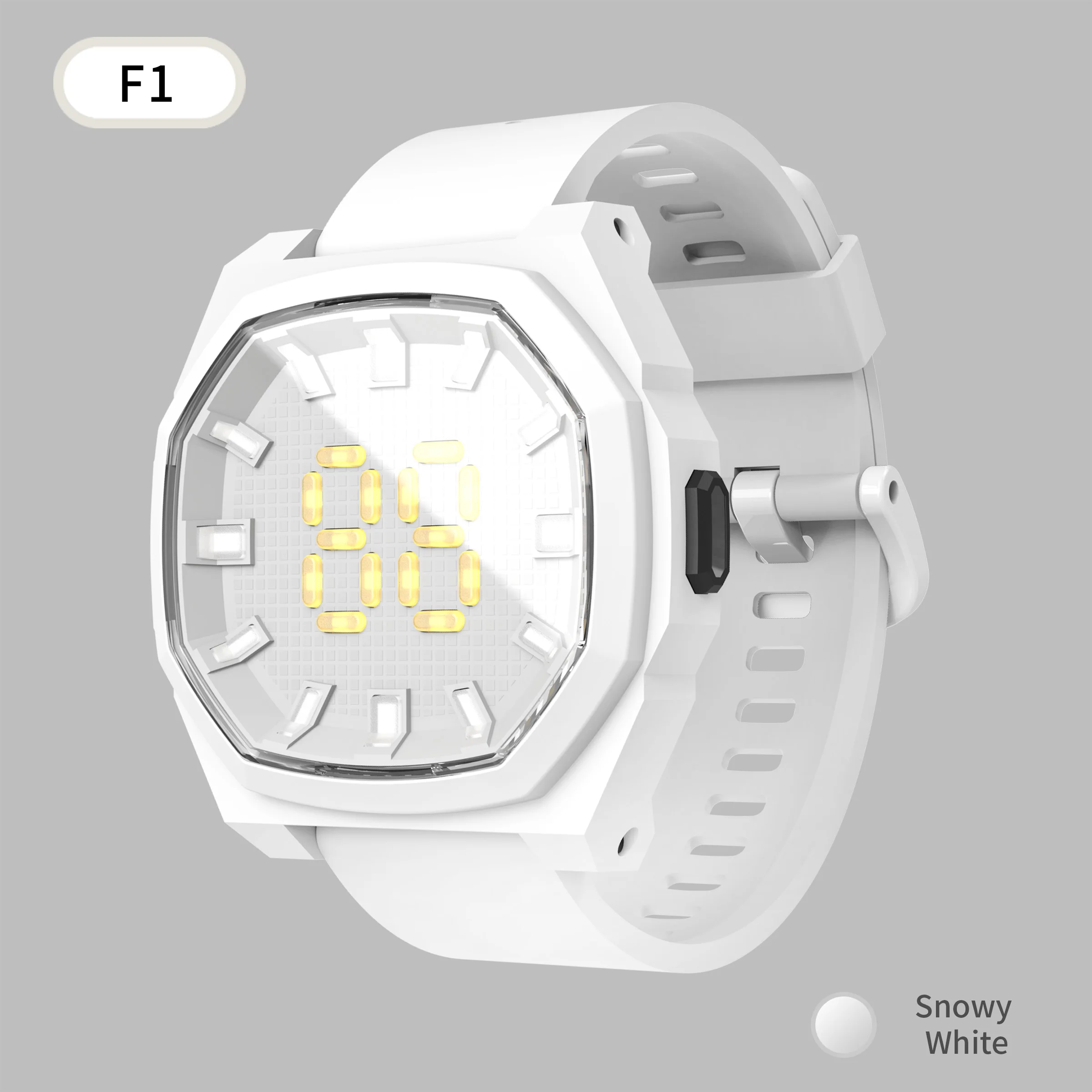 Ultra Thin Sport LED Electronic Watch Shockproof Waterproof Digital Watch