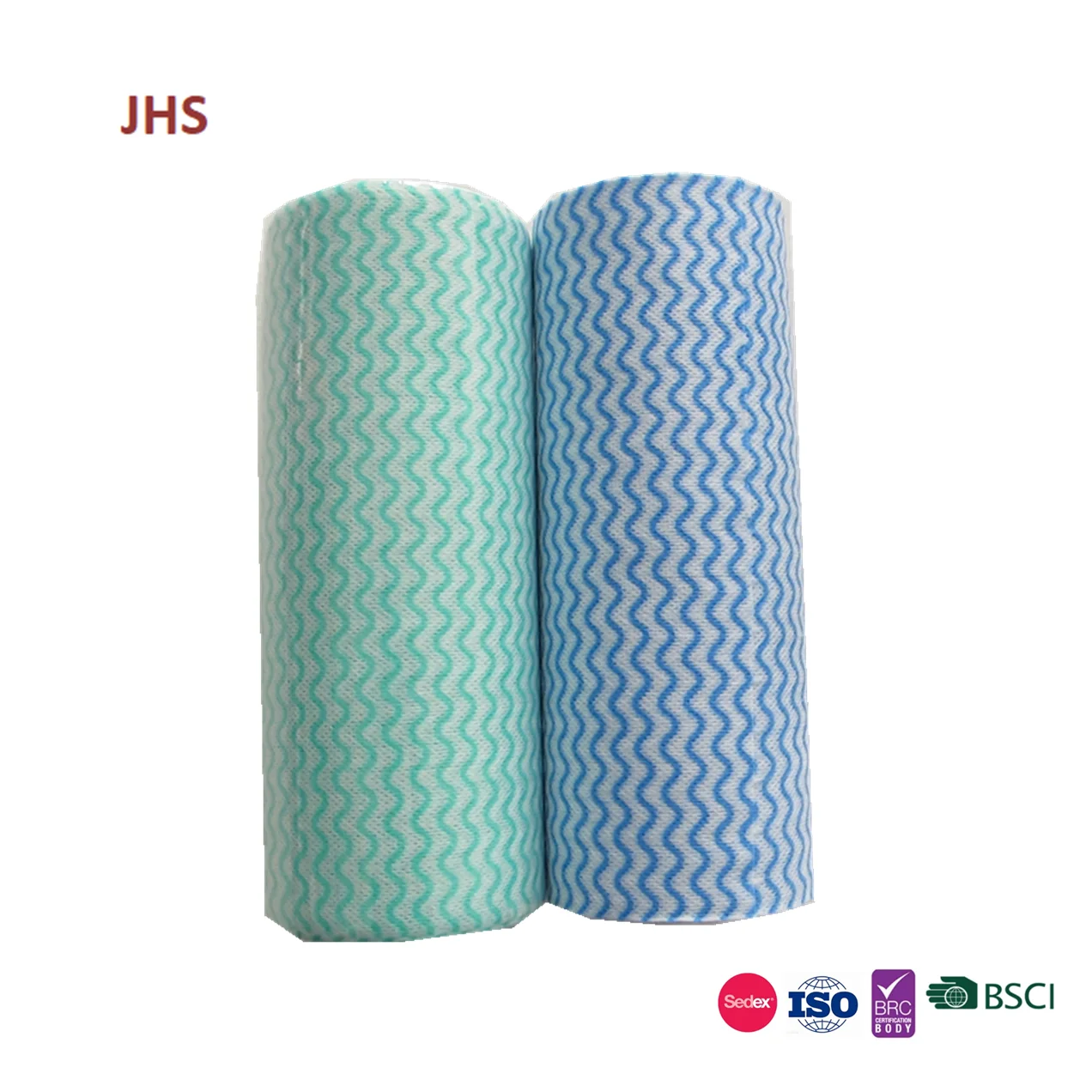 Heavy Duty  Industrial rag Disposable Cleaning Cloth in Roll