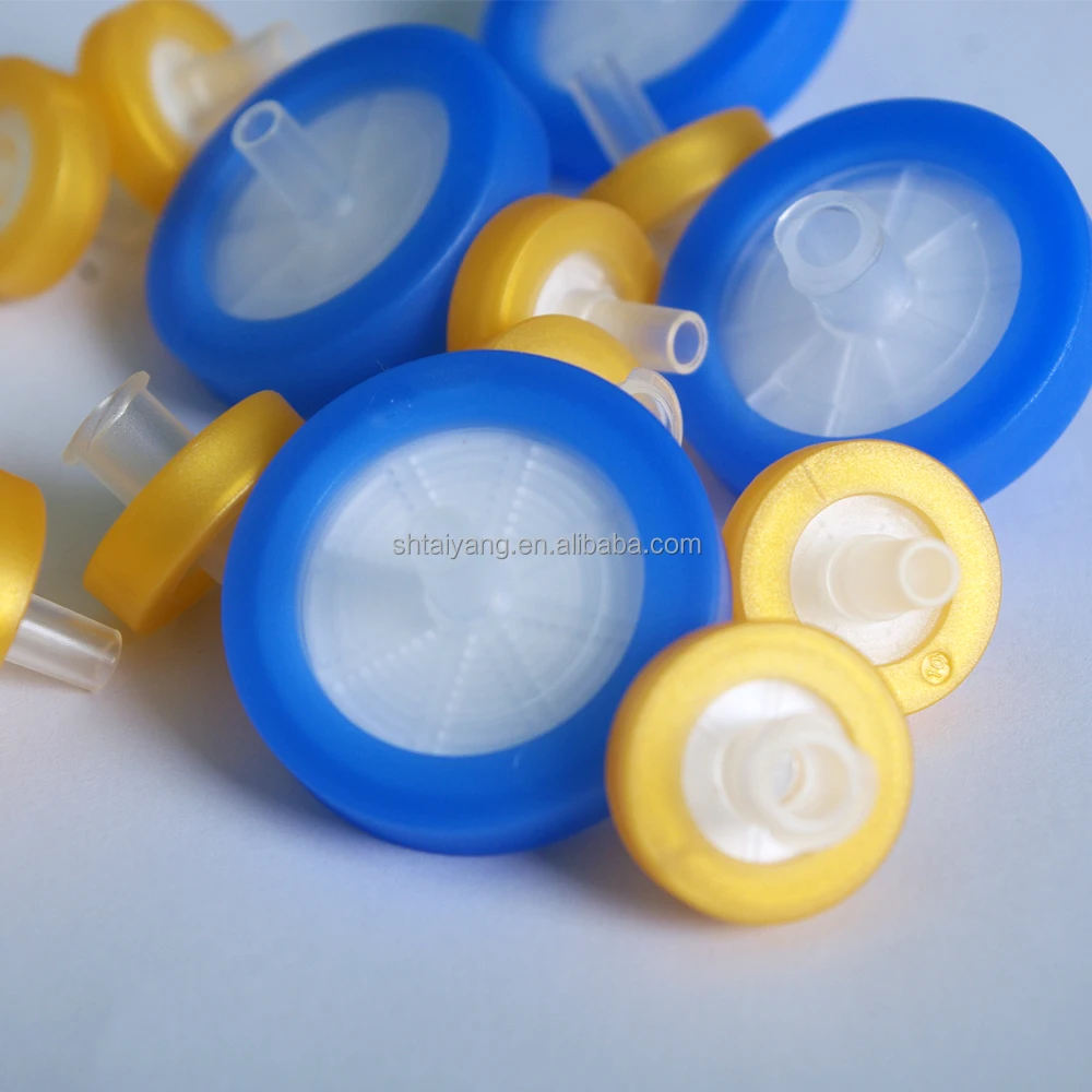 CNW 0.2um Syringe Filter Disposable 13mm  HPLC PTFE Membrane Filter