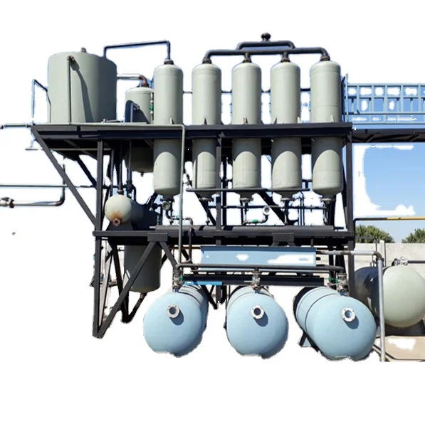 Переработка отработанного моторного масла для дизельной дистилляционной установки