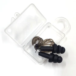 Wholesale Waterproof Ear Plugs for Sleep Soft Silicone Reusable Earplugs for Sleeping Noise Cancelling 4 Pairs