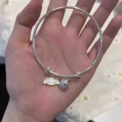 Sanrio bell bracelet cute Cartoon Yugui dog Melody Bracelet sweet Kulomi Hello Kitty jewelry