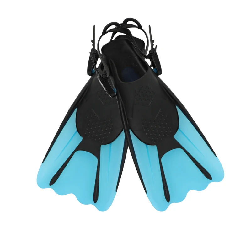 Cheapest price diving fins customizable antiskid comfortable full foot warp swimming fins