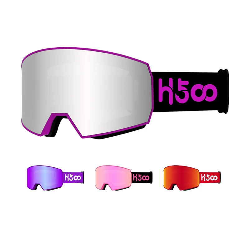 Lower prices highend lens kacamata salju snow goggles custom snow eyewear ski glasses with good price
