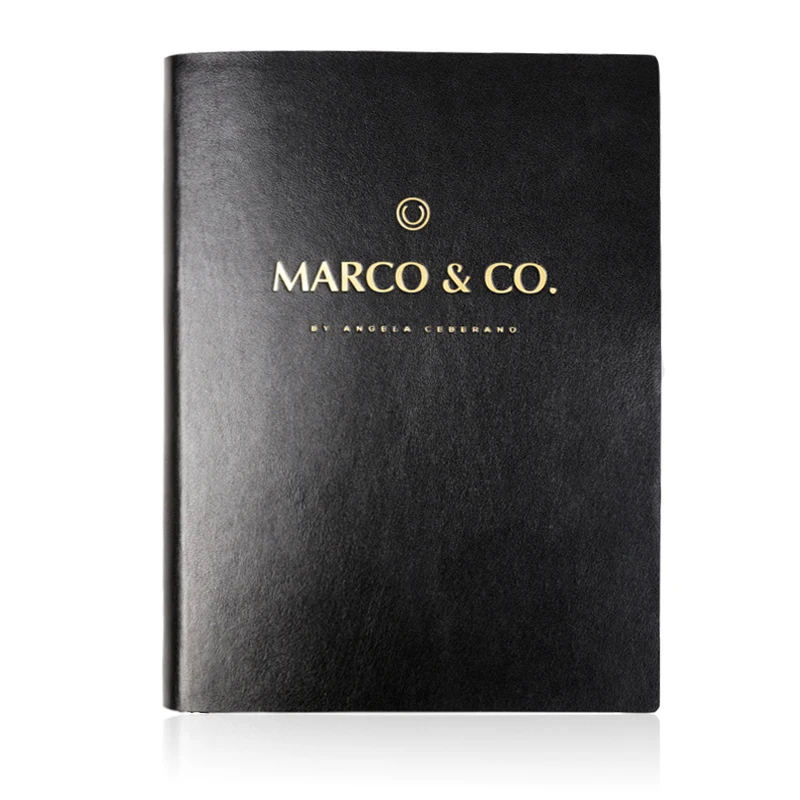 
6 Months Undated Daily Reflection Inspirational Custom Printing Journal With Numbered page 