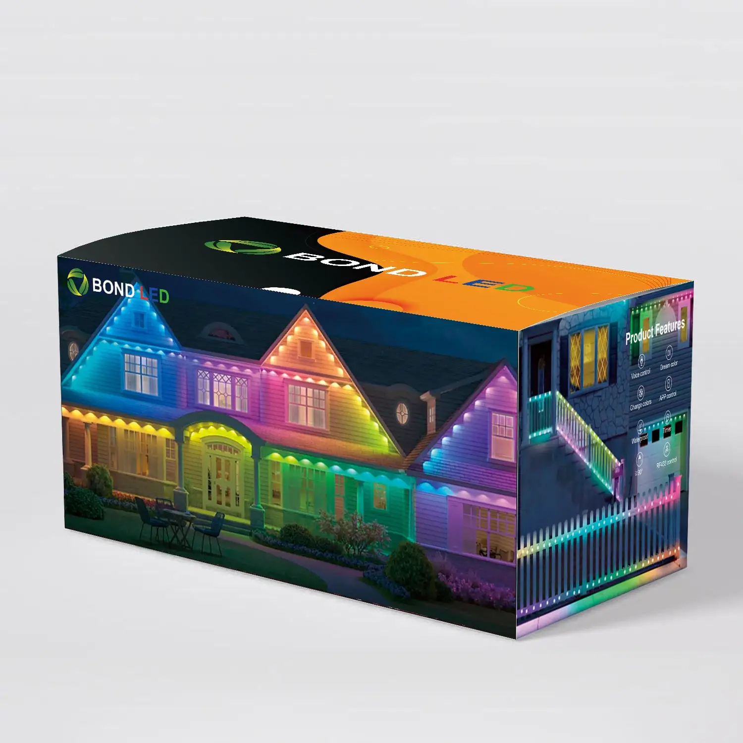 2024 заводское светодиодное точечное освещение 30 мм 12 В Ip68 уличное перманентное рождественское праздничное Smd5050 Rgbw светодиодные пиксельные точечные огни