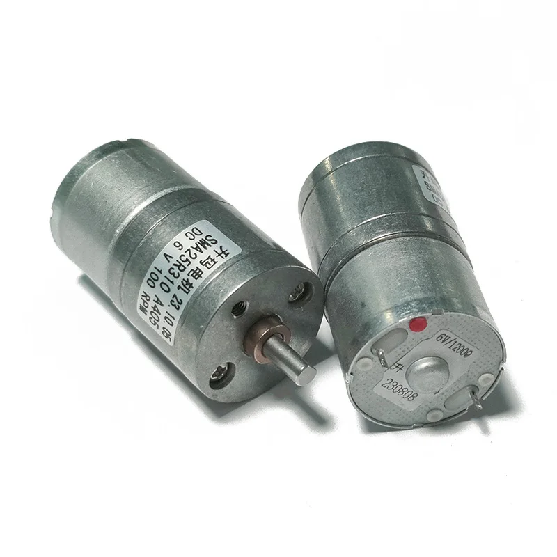 25mm Mini 12v 180rpm Speed dc gear motor reductor dc electric motor for Smart trash can