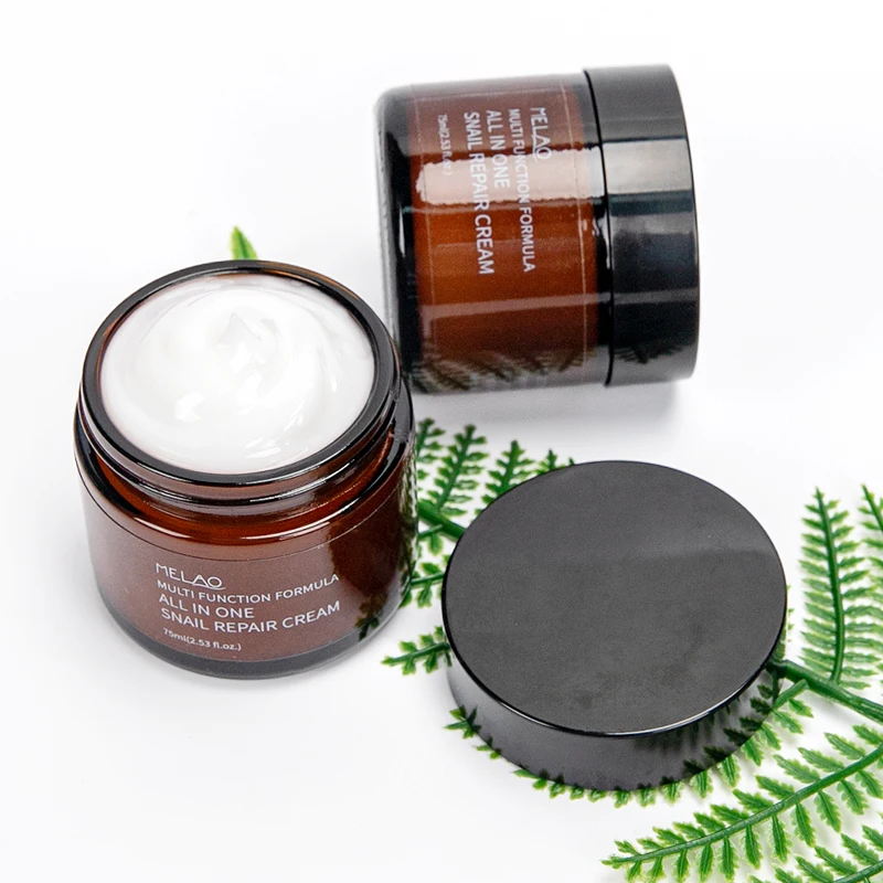 Private Label OEM Best Facial Repair Moisturizing Whitening Collagen Face Care Repair Snail Cream