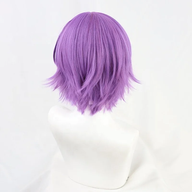 Wholesale 35cm Short Project Sekai Colorful Stage Feat Miku Anime Kamishiro Rui Cosplay Wig Synthetic Heat Resistant Wig