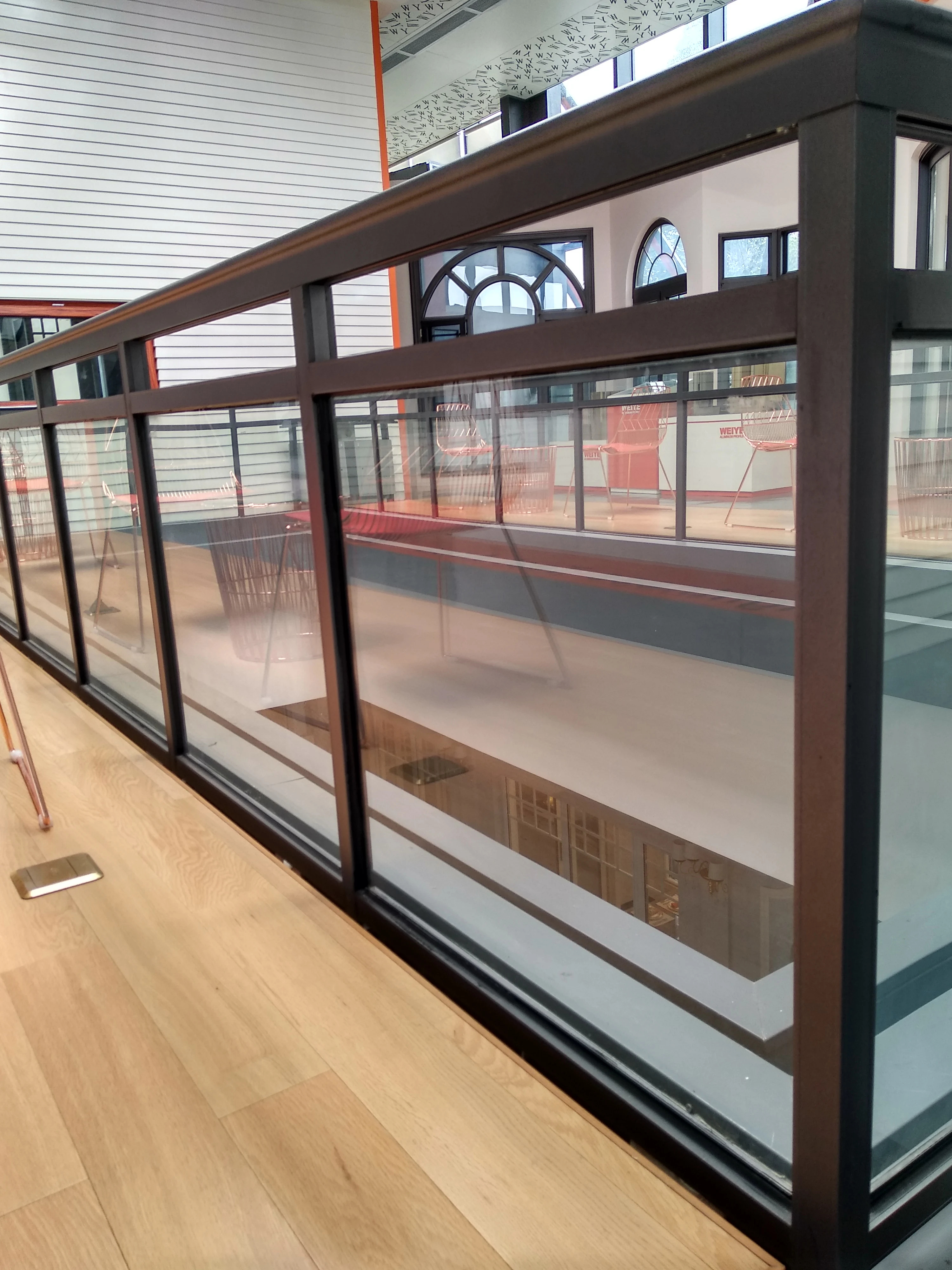 High quality morden aluminium handrail for residential building