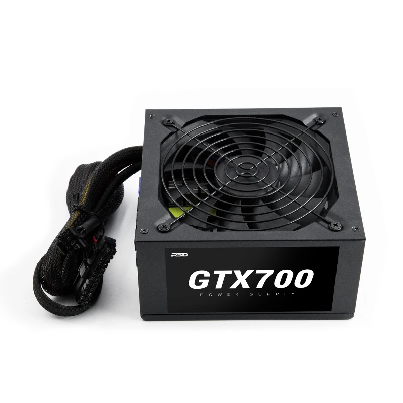 80Plus бронза 700W блок питания ПК игровой тихий Atx 120Mm