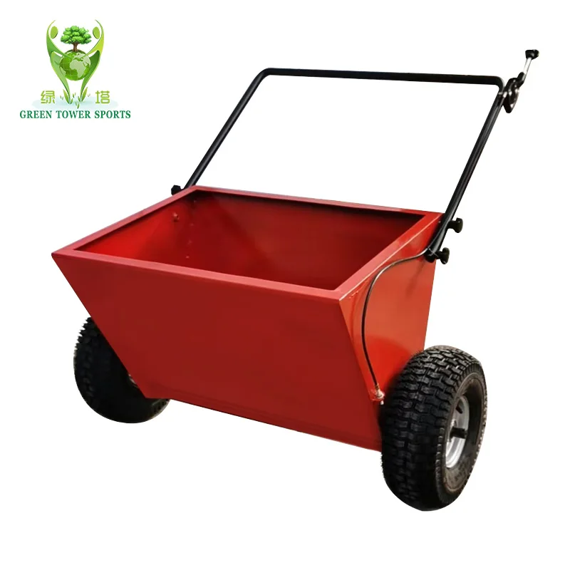 Small seat driving sand dressing machineDriving type lawn particle filling machinesand combing machine
