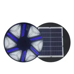 Wholesale Ip66 Waterproof Remote Control Abs Rgb Led Street Lights Outdoor 2000w Solar All In One Ufo Garden Light