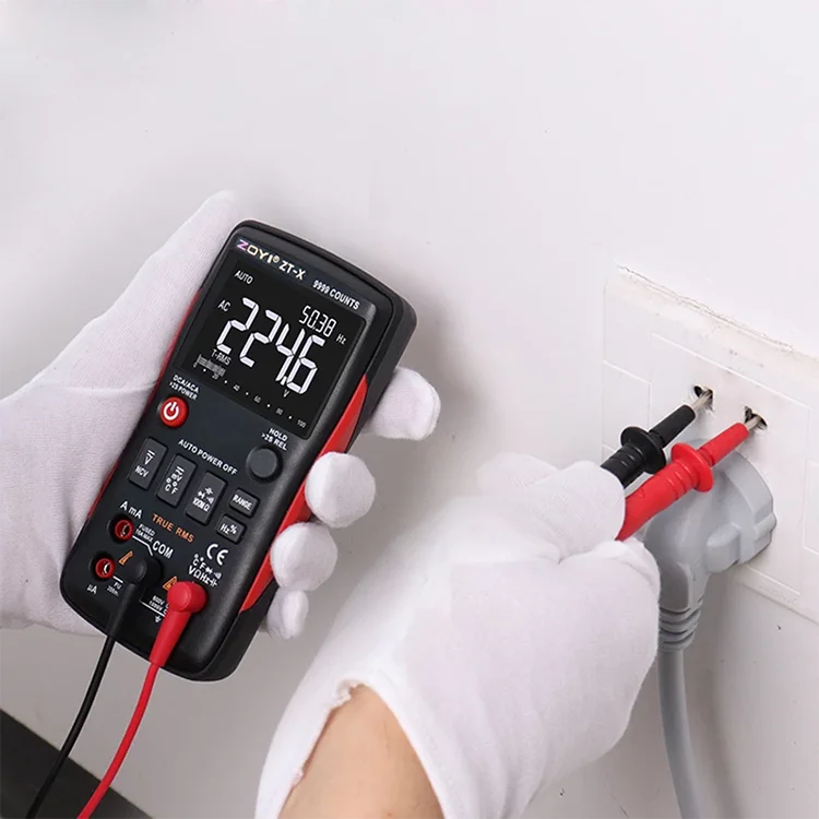 ZOYI ZTX Digital Multimeter 9999 Count Handheld good sales True RMS Multi Meter