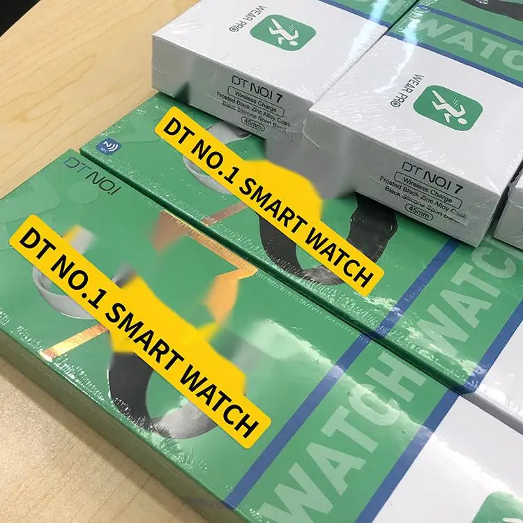 Factory Price 7 Series Branded Smart Watches Waterproof DT No.1 7 Smartwatch with Phone Call