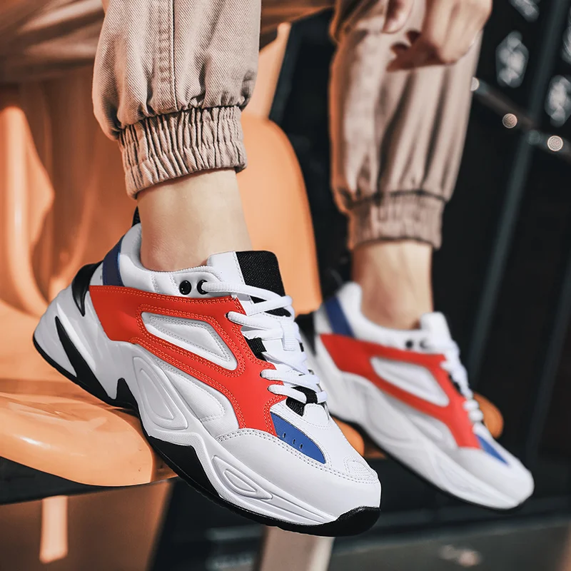 
Men Casual Training Shoes fashion male Sneakers Durable Outsole Trainer Zapatillas Deportivas Hombre Fashion Sport Running Shoes 