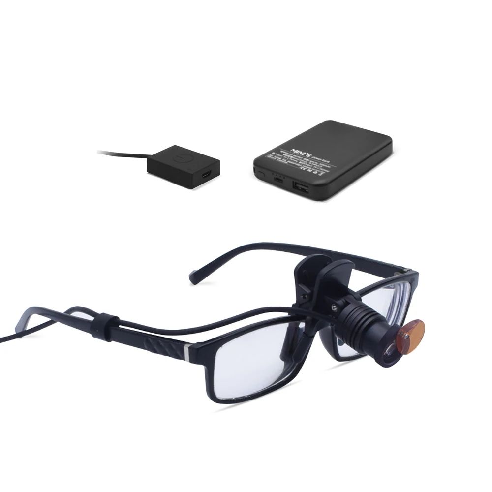 2024 new Clip Insert headlight clip insert portable headlight for galasses or binocular loupes Dental headlamp surgical headlamp