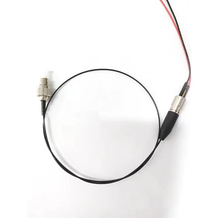 UV 405nm Fiber Laser 405nm 300mW 105um Fiber Coupled Diode Laser Module for PCB Exposure